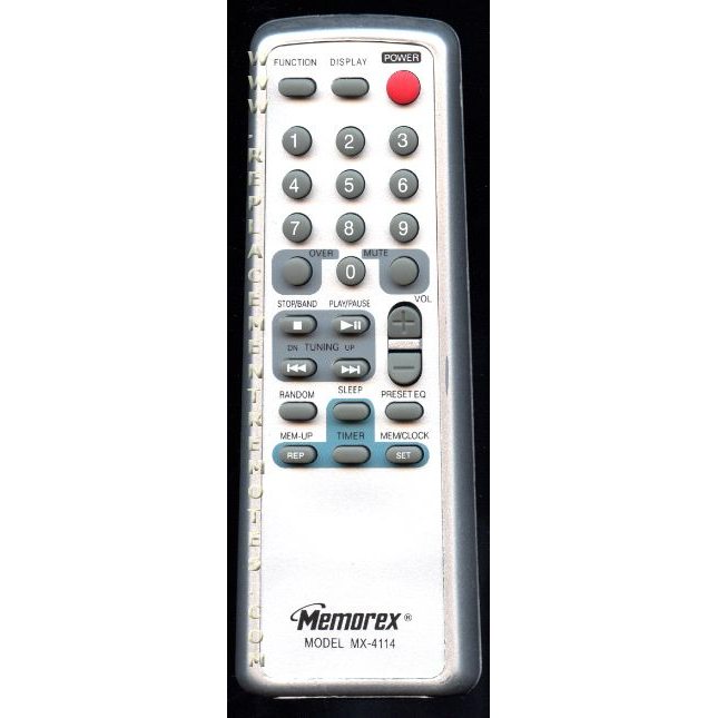 Memorex MX4114 Audio Remote Control