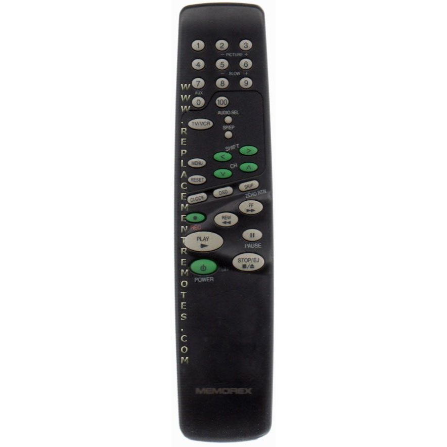 Memorex RCNN218 VCR Remote Control
