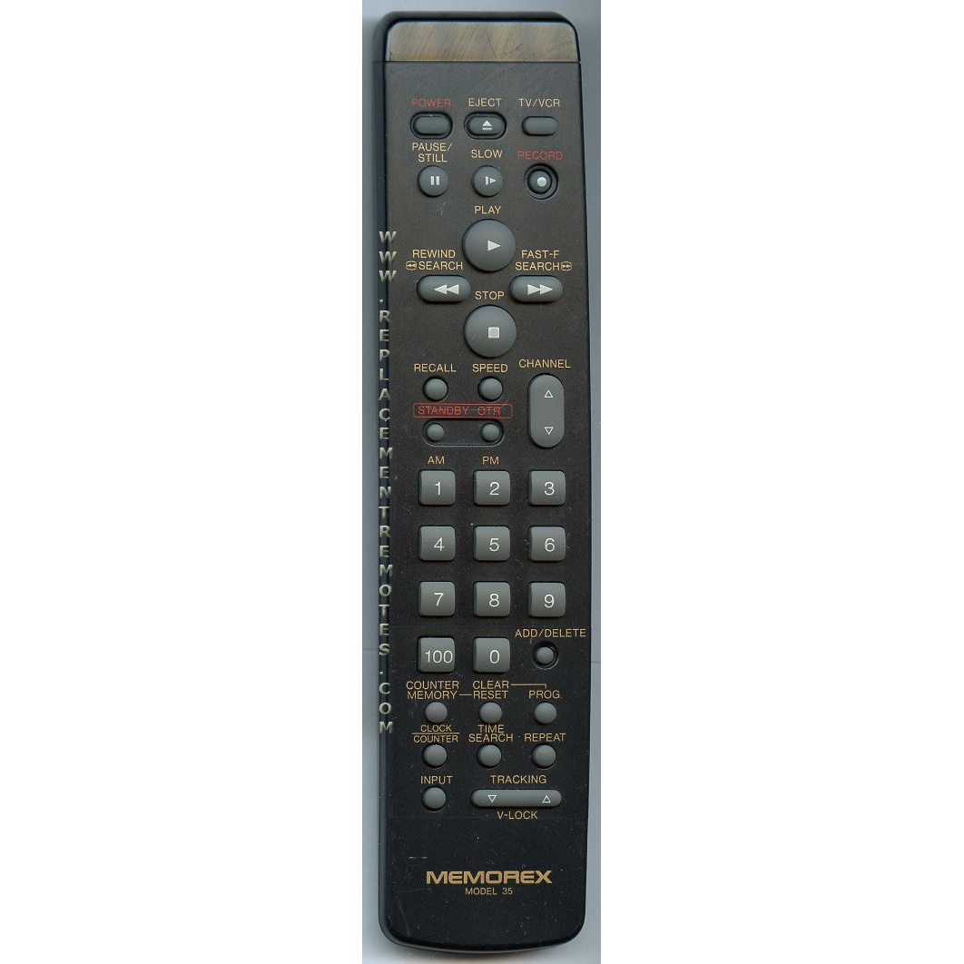 Télécommande pour magnétoscope Memorex VSQS1177