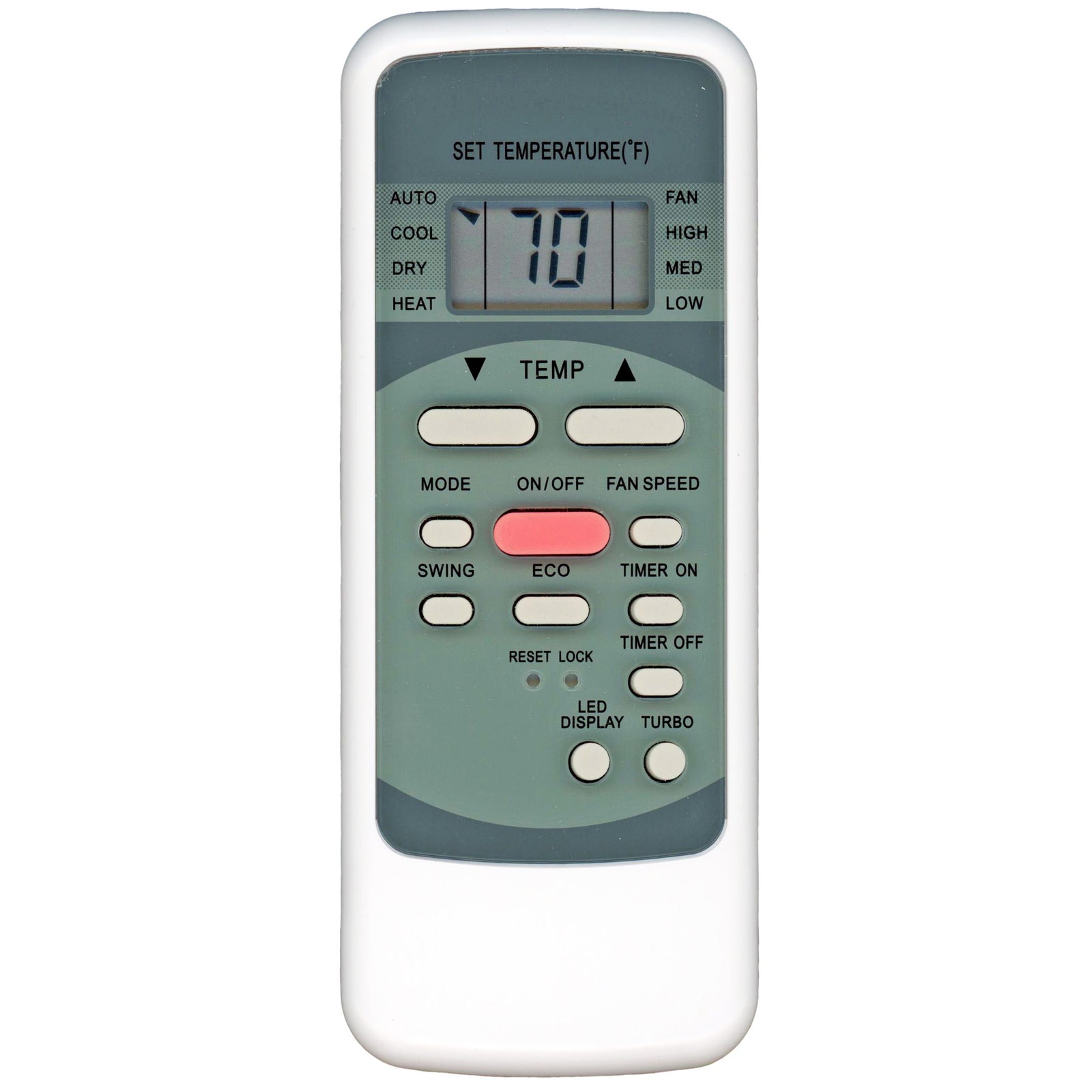 Midea Air Conditioner Remote Controls | OEM & Replacement - Anderic