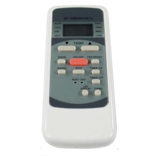 Mini Split Ac Remote Control Substitute for Midea RG51F/EU1 Premium Mini Split Air Conditioner Remo
