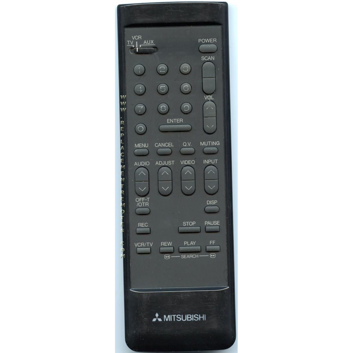 Mitsubishi 290P005A60 TV Remote Control