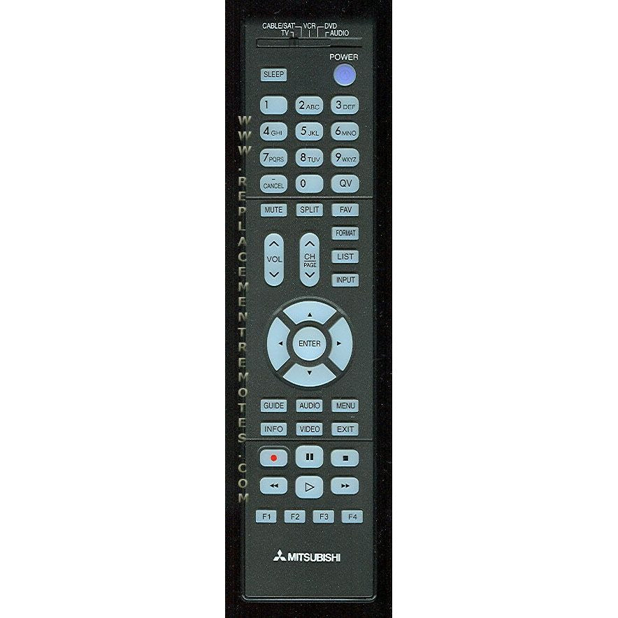 Control remoto de TV Mitsubishi 290P137020