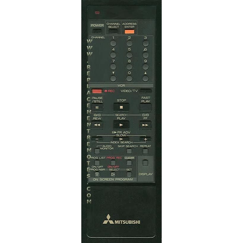 Control remoto para videograbadora Mitsubishi 939P184A3