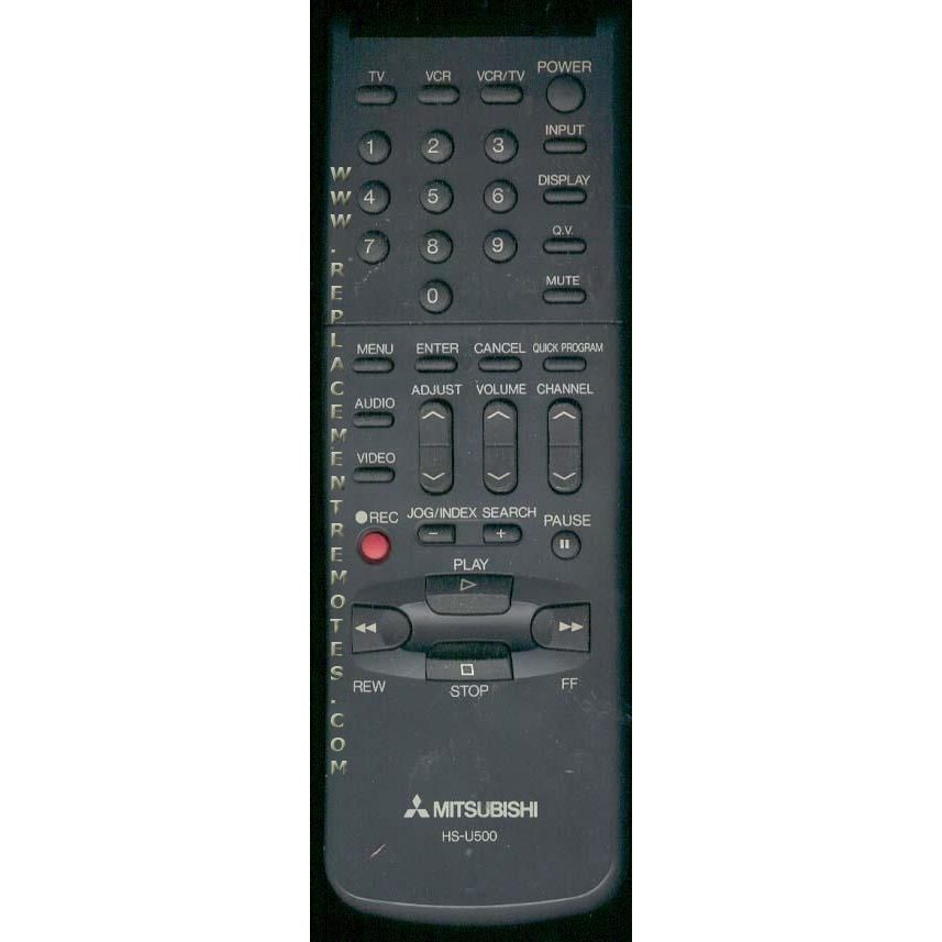 Control remoto para videograbadora Mitsubishi HSU500
