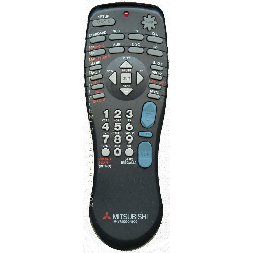Télécommande universelle 5 appareils Mitsubishi MVR1000/800