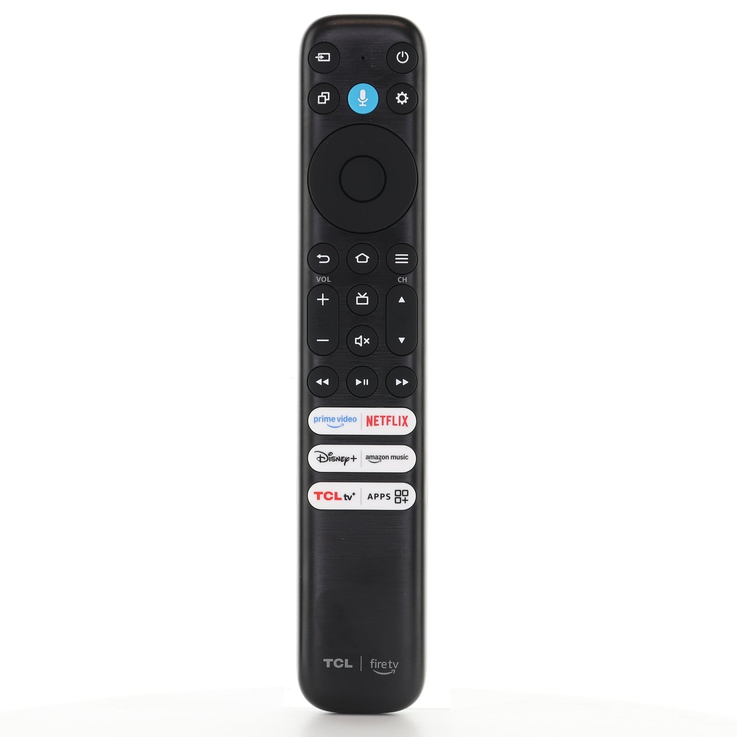 TCL RC813 CMC9 Amazon Alexa Fire TV Remote Control | Q550F | Voice | Netflix | Prime Video | Netflix | Disney+ | Amazon Music | TCLtv+ | Apps- G0401-000276