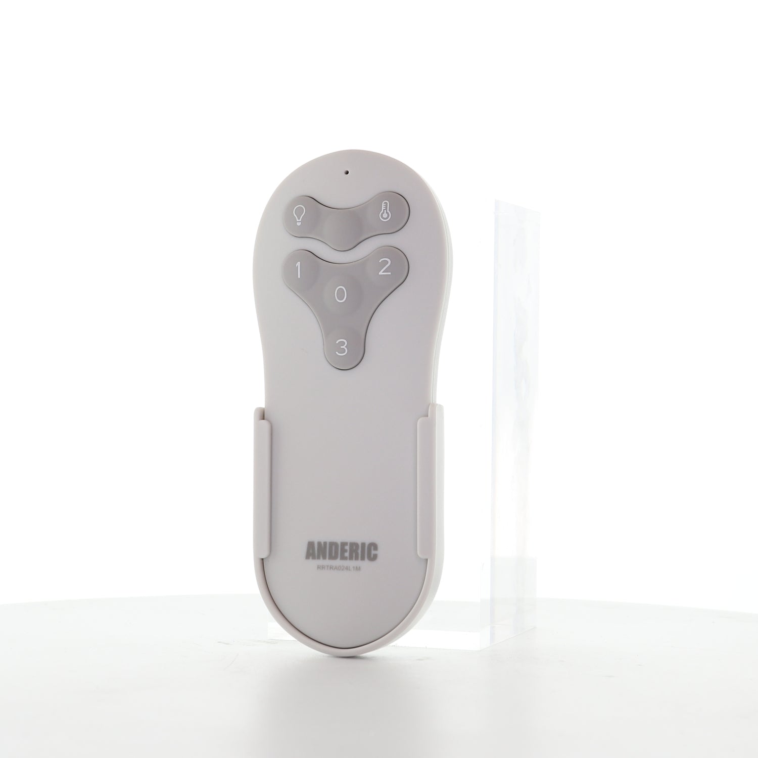 Anderic RRTRA024L1M Replacement Remote Control for Harbor Breeze Reidsport 44-In & 52-In Ceiling Fans | 2AQZU-18038 | 304.25 MHz