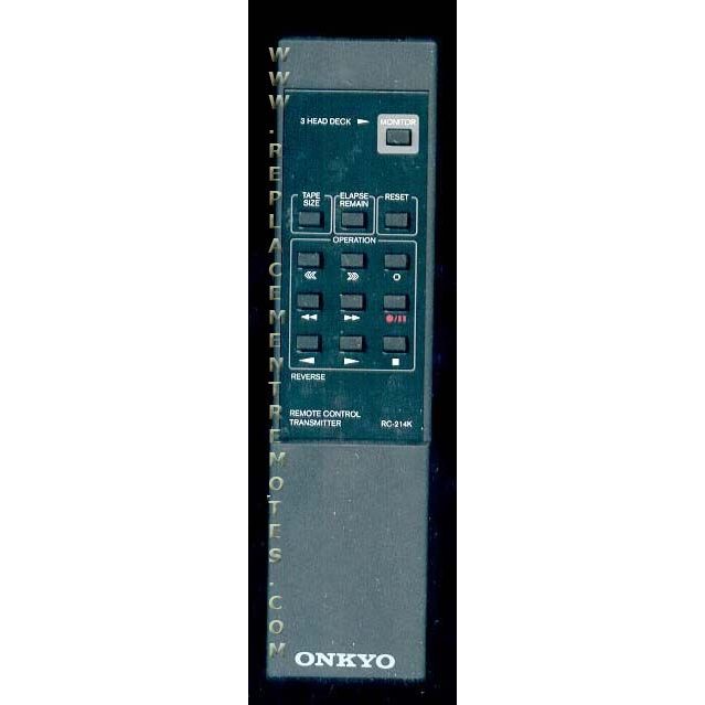 Onkyo RC214K Audio Remote Control
