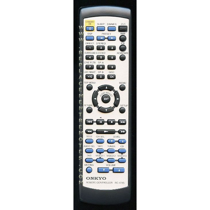 Onkyo RC479S Receiver Remote Control