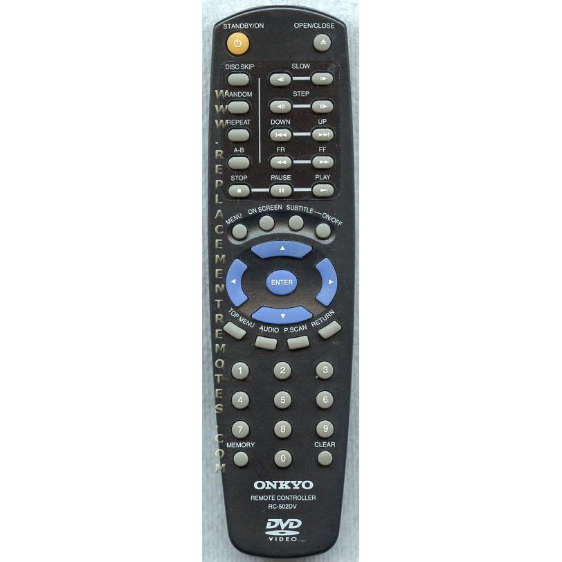Télécommande DVD Onkyo RC502DV