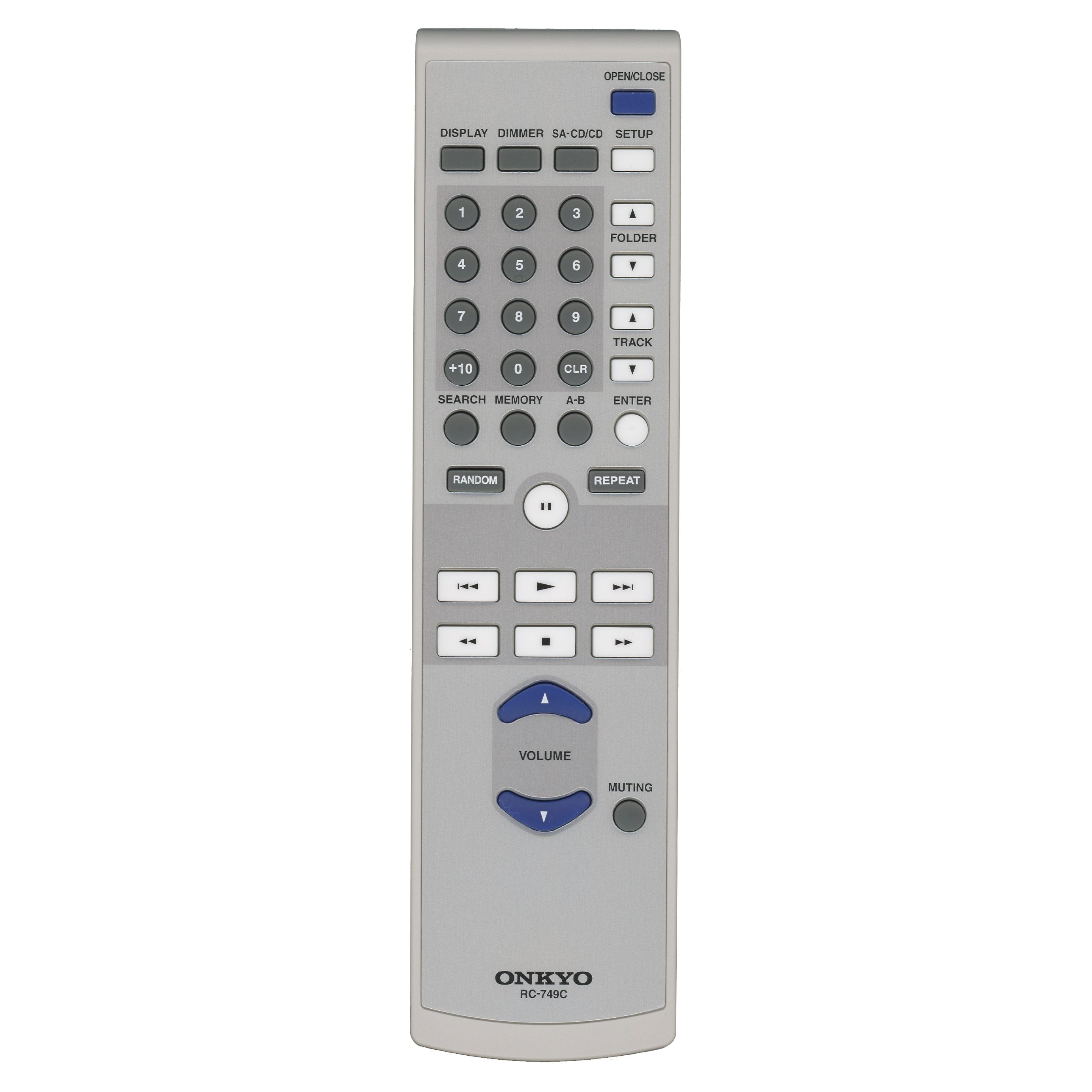 Control remoto de audio Onkyo RC749C