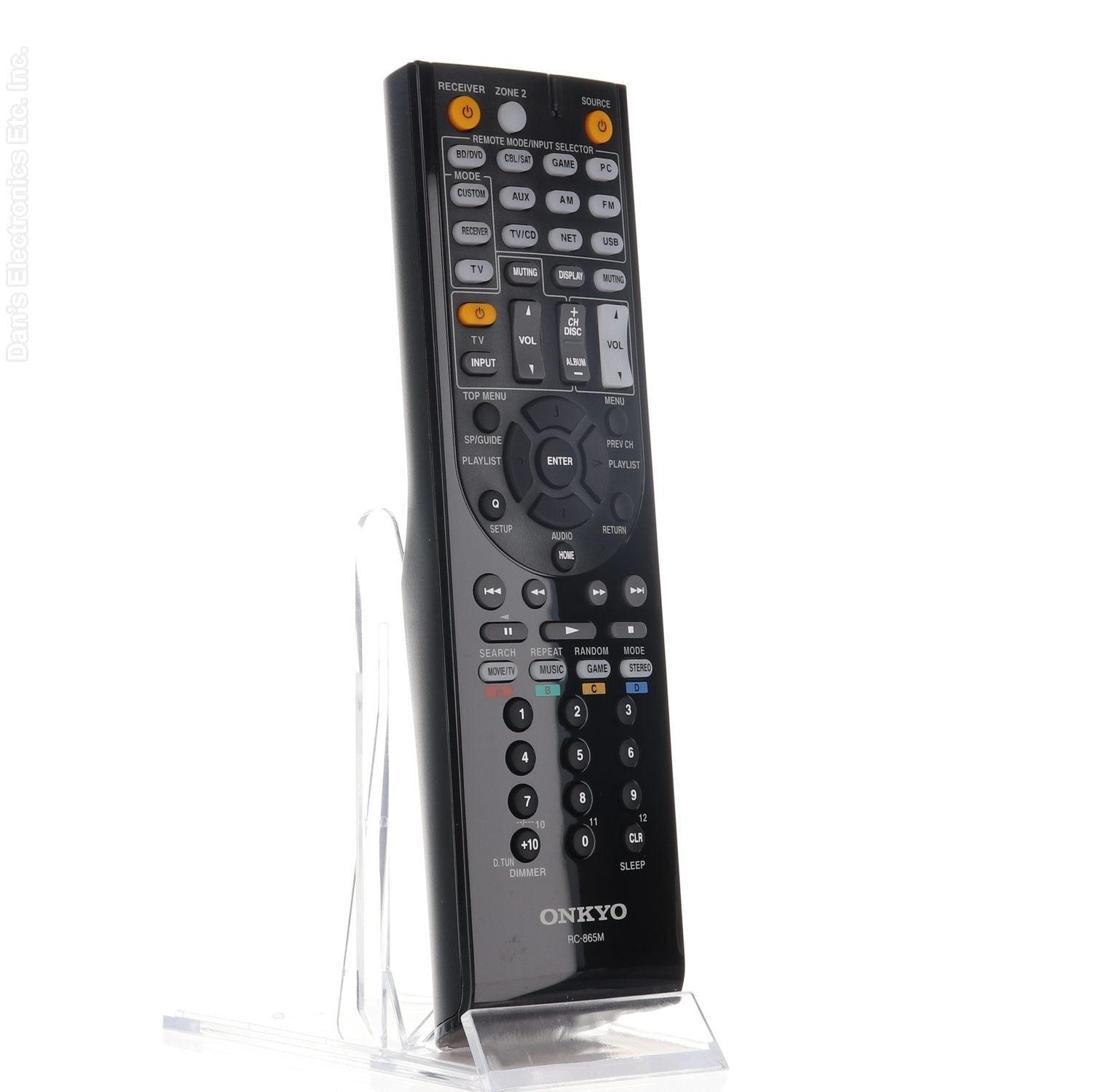 Onkyo RC865M Télécommande du récepteur A/V - 24140865