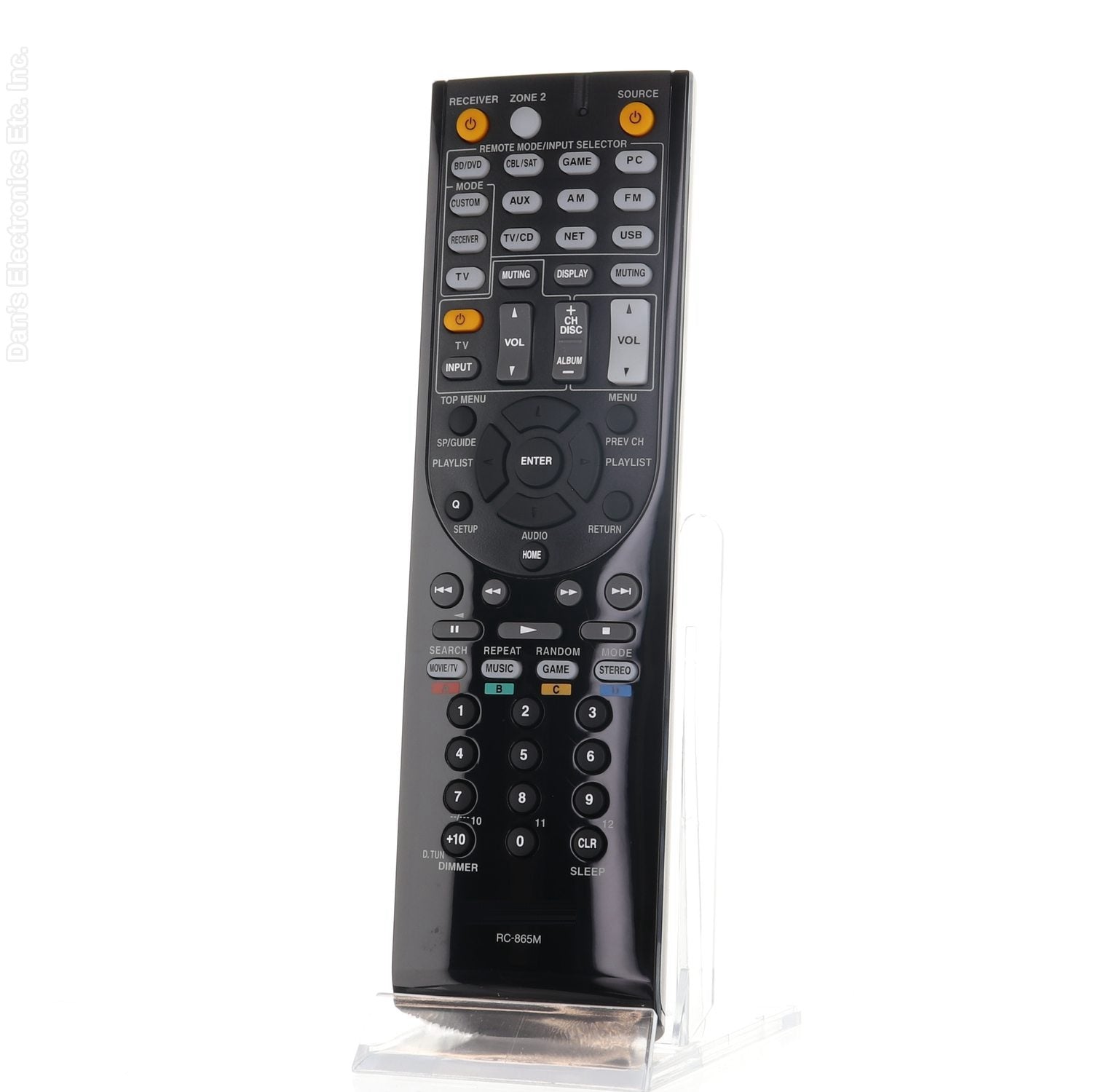 Anderic Replacement RC865M A/V Receiver Remote Control for Onkyo and Integra