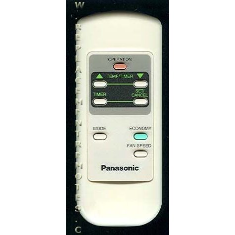 Panasonic A7502062 Air Conditioner Remote Control