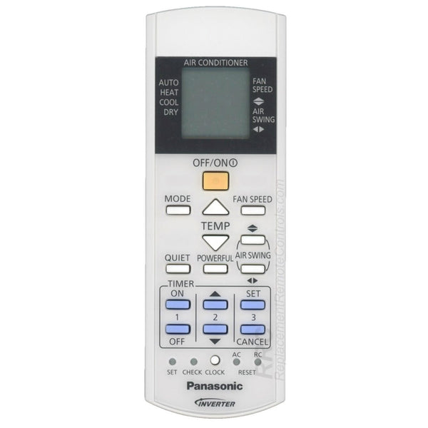 Panasonic A75C3726 Air Conditioner Remote Control