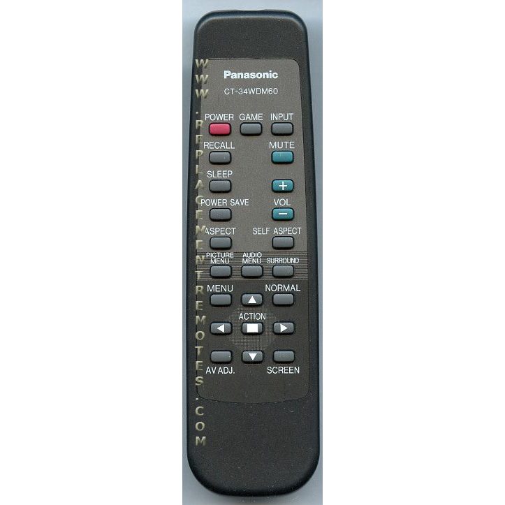 Télécommande pour projecteur Panasonic CT34WDM60