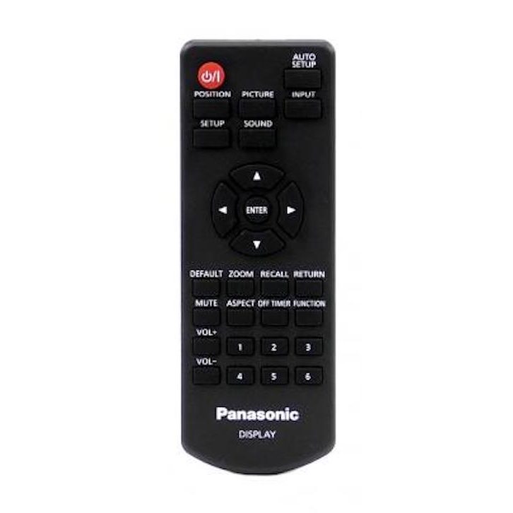 Control remoto del monitor Panasonic DPVF1615ZA