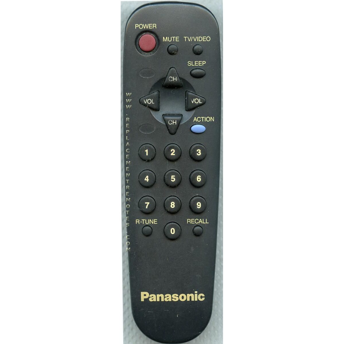 Télécommande pour téléviseur Panasonic EUR501337