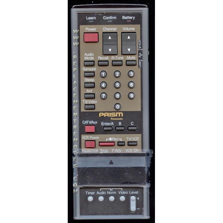 Panasonic EUR51511 VCR Remote Control