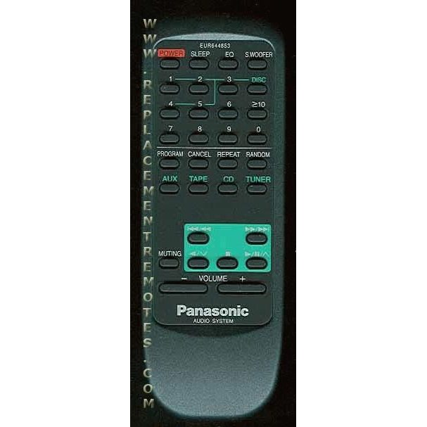 Télécommande audio Panasonic EUR644853