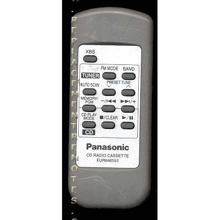 Télécommande audio Panasonic EUR646553