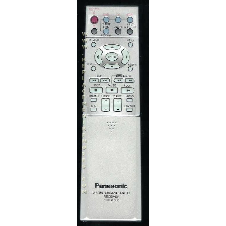 Control remoto del receptor Panasonic EUR7502XJ0