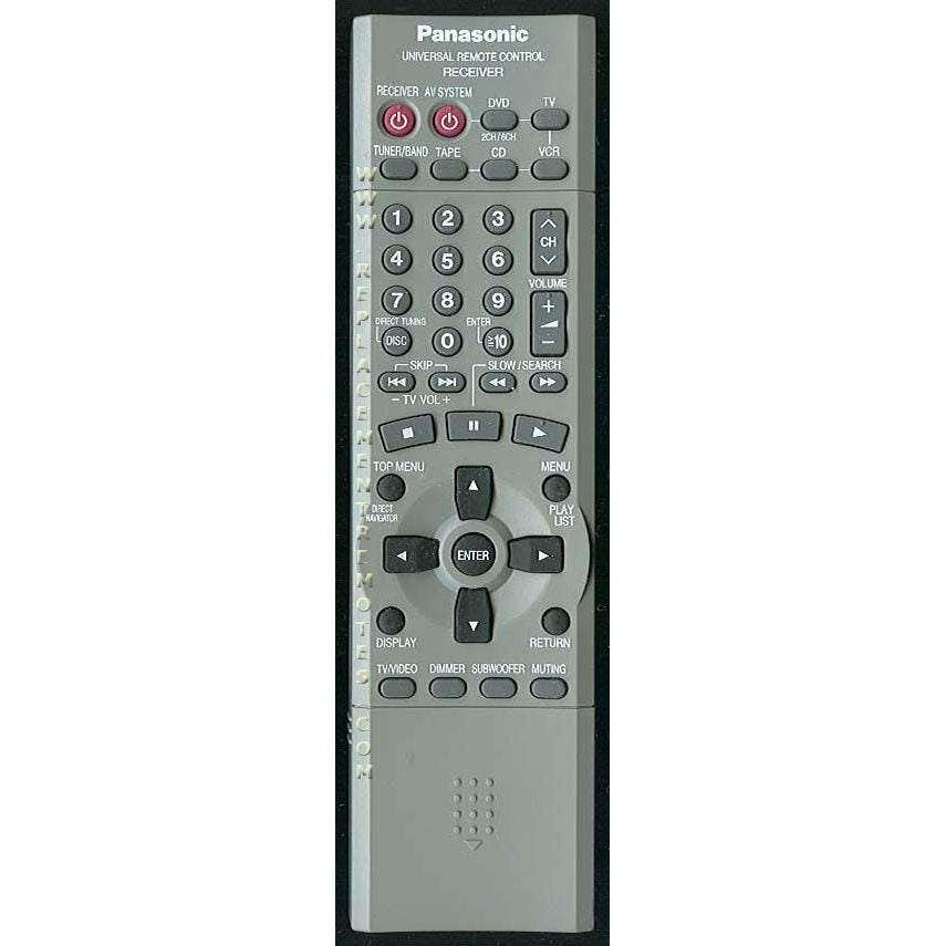 Panasonic EUR7622KA0 Audio Remote Control