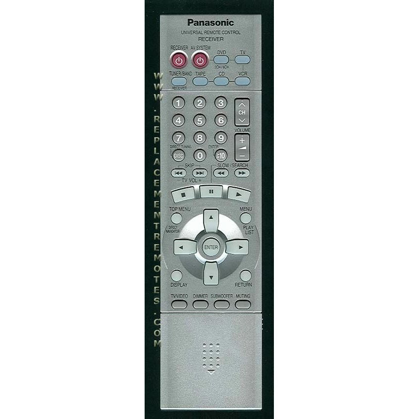 Control remoto del receptor Panasonic EUR7622X10