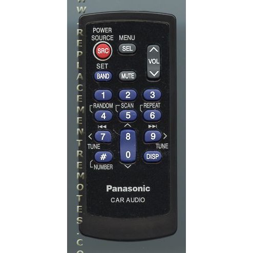 Panasonic EUR7641010 Car Audio Remote Control