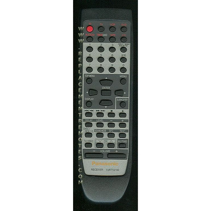 Control remoto del receptor Panasonic EUR7702100