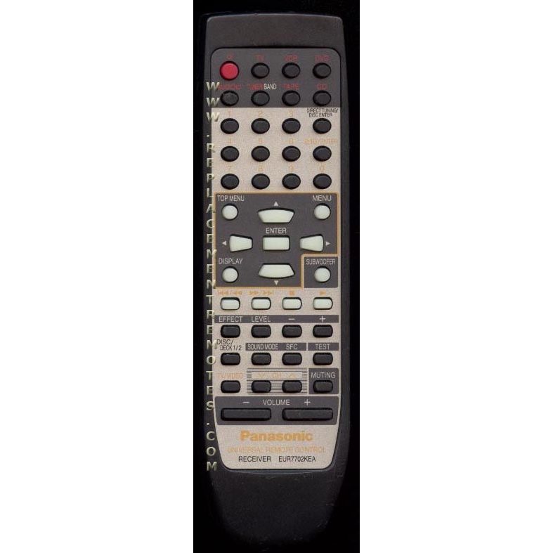 Panasonic EUR7702KEA Home Theater Remote Control