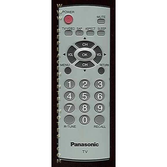 Panasonic EUR7726020 TV Remote Control