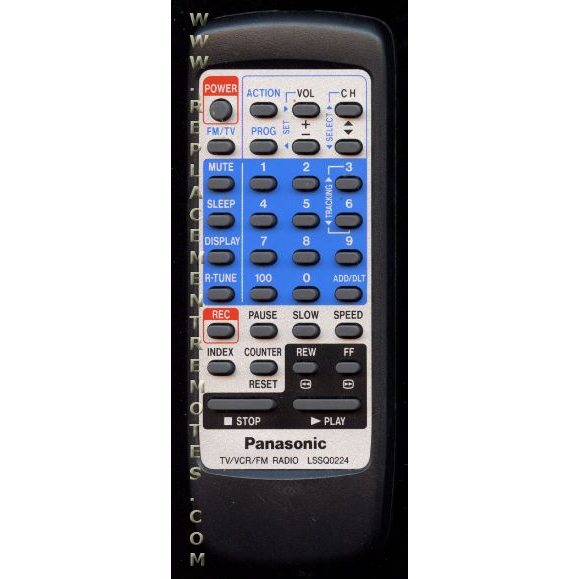 Control remoto del receptor Panasonic LSSQ0224