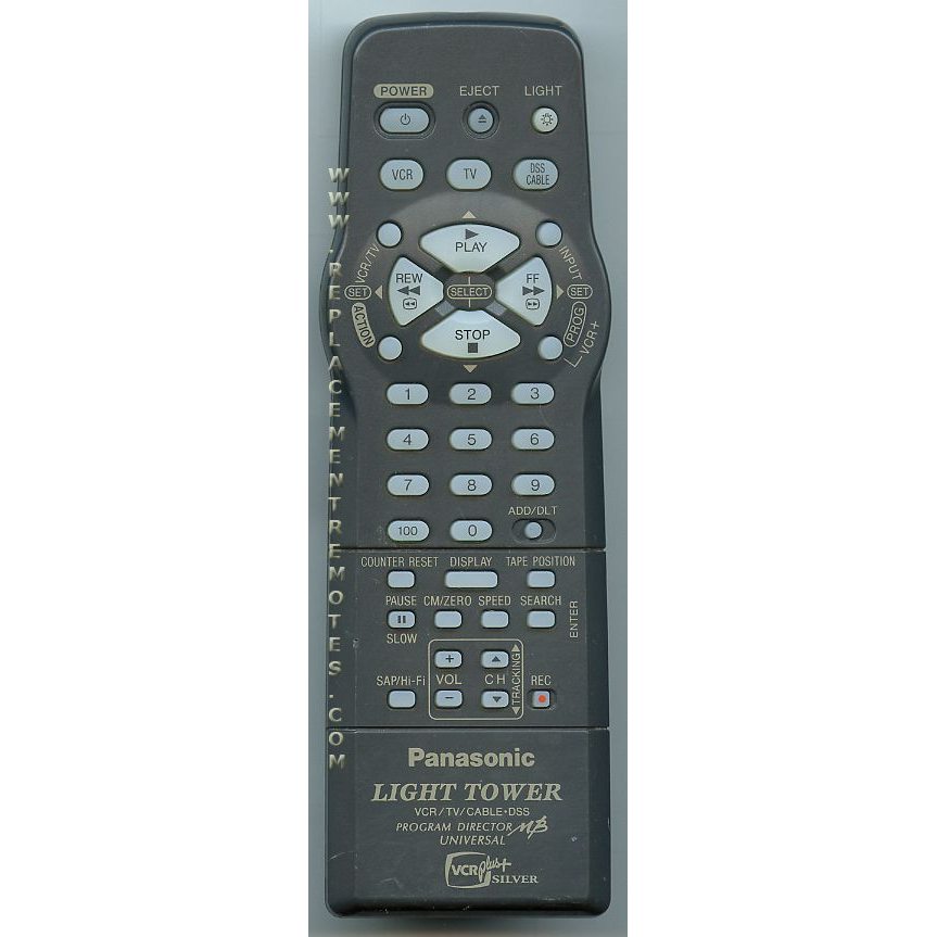 Panasonic LSSQ0300 VCR Remote Control
