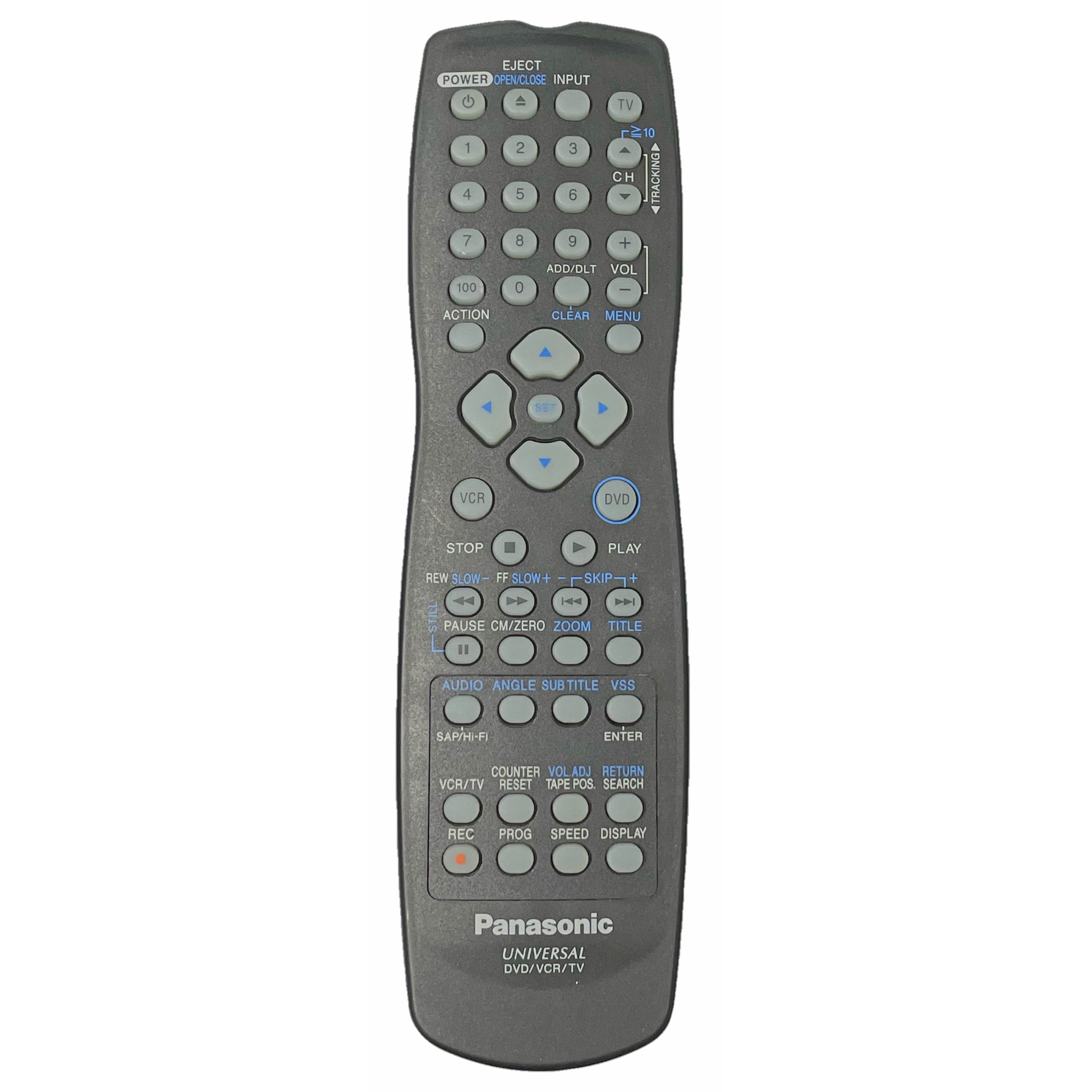 Panasonic LSSQ0374 TV/VCR/DVD Remote Control