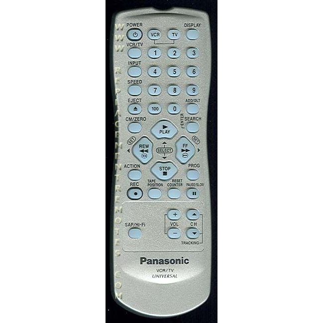 Panasonic LSSQ0389 VCR Remote Control