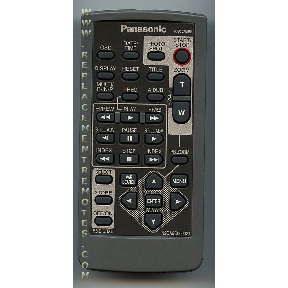 Télécommande pour caméra vidéo Panasonic N2QAGC000021