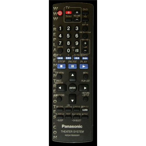 Control remoto para cine en casa Panasonic N2QAYB000093