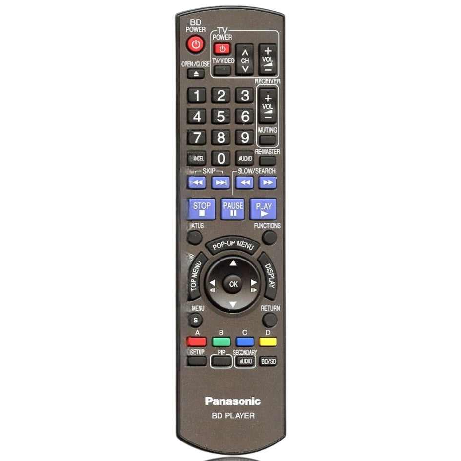 Panasonic N2QAYB001206 Blu-ray Remote Control