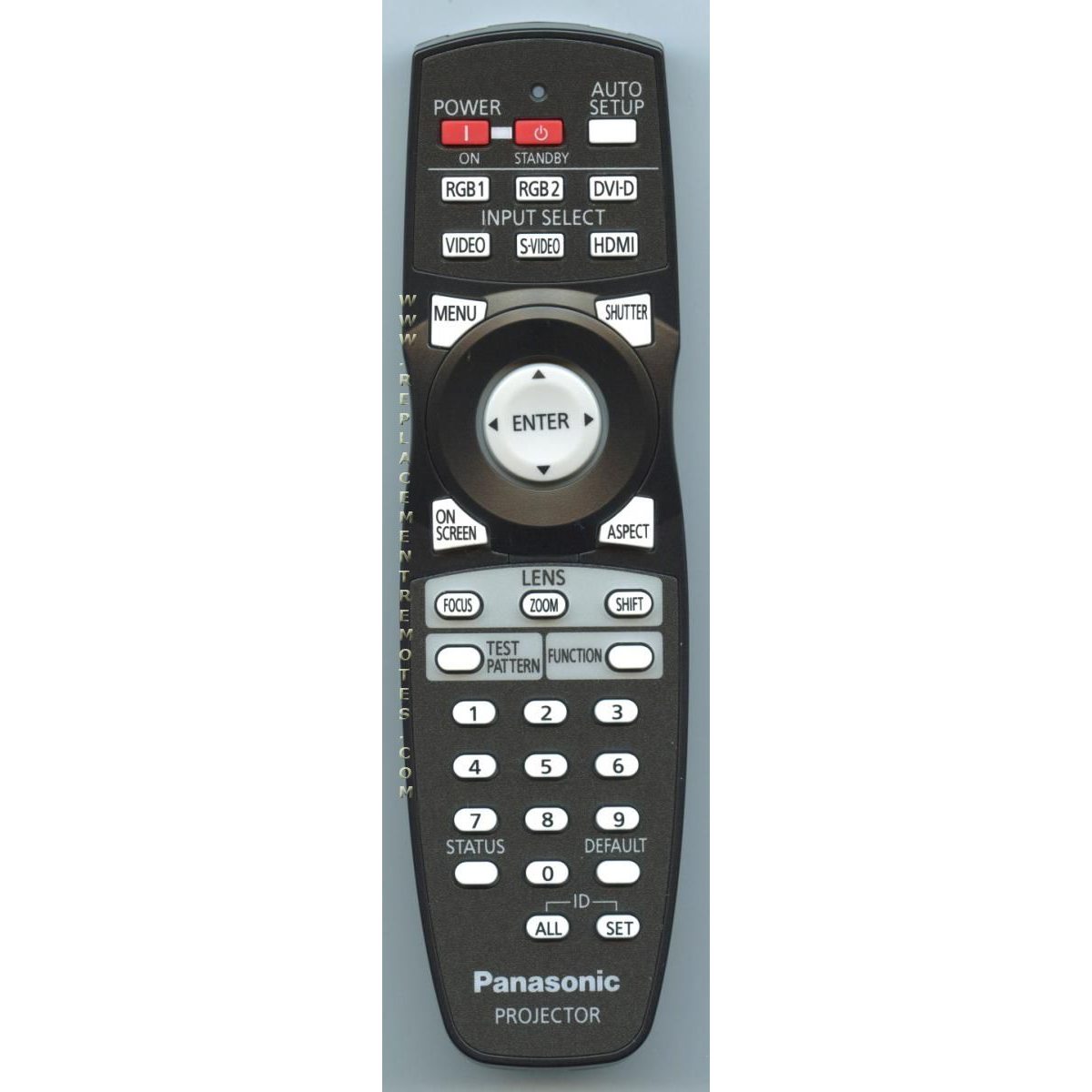 Télécommande pour projecteur Panasonic N2QAYB000784