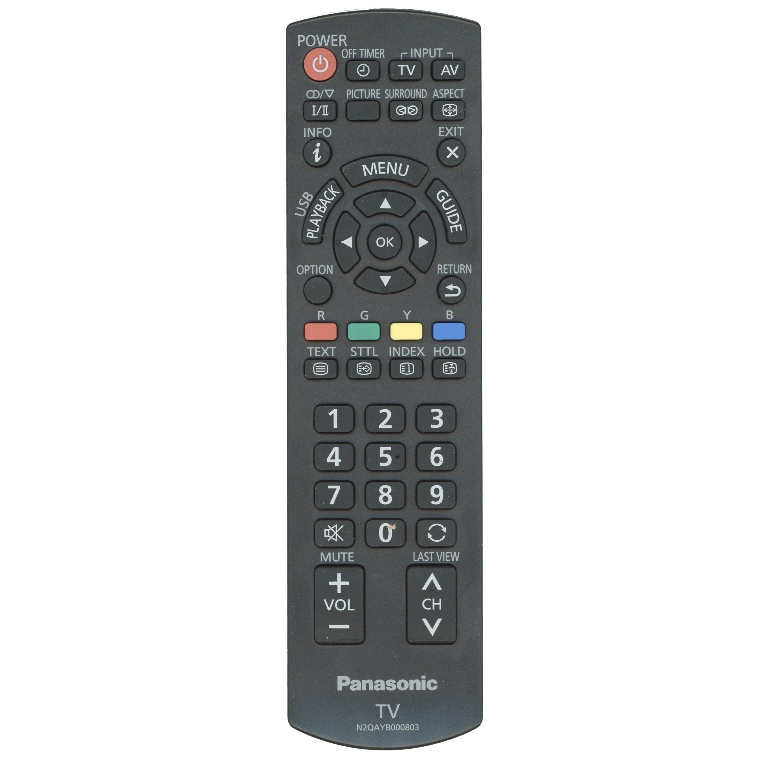 Télécommande pour téléviseur Panasonic N2QAYB000803