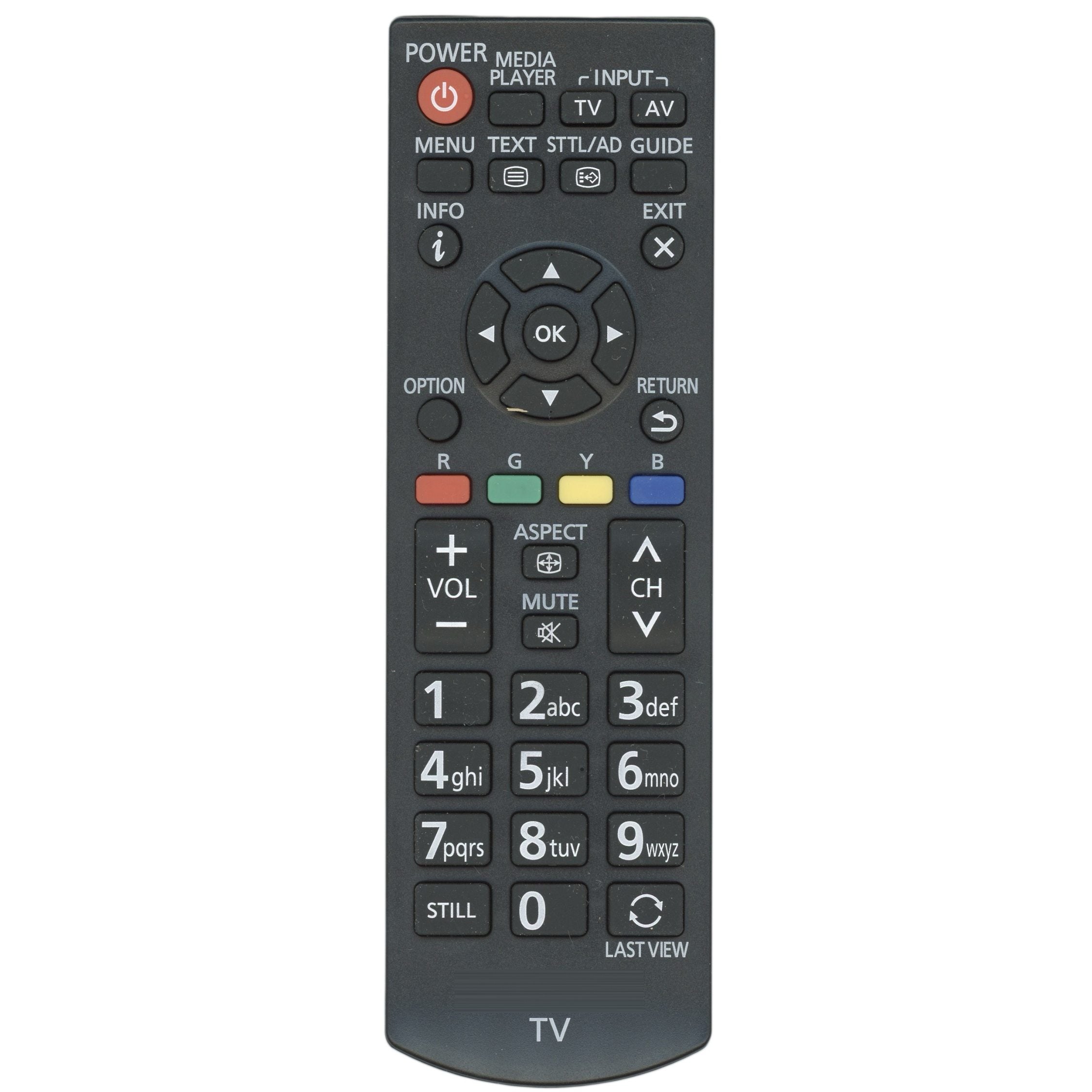 Télécommande pour téléviseur Panasonic N2QAYB000818