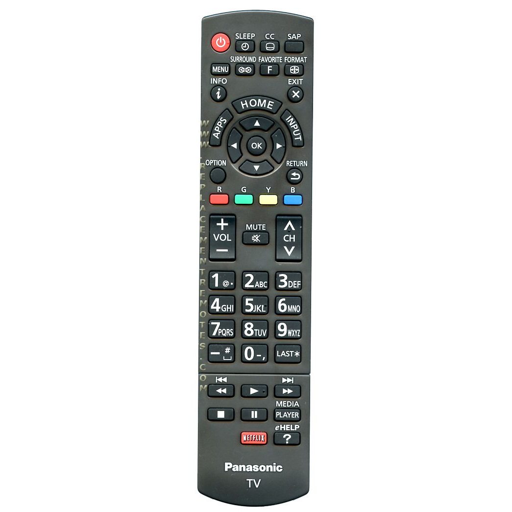Panasonic N2QAYB000828 TV Remote Control