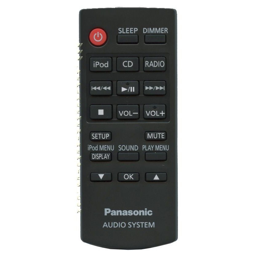 Control remoto de audio para sistema estéreo compacto Panasonic N2QAYC000058 - N2QAYC000058