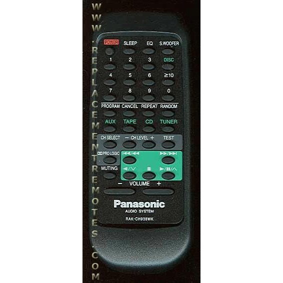 Télécommande audio Panasonic RAKCH938WK