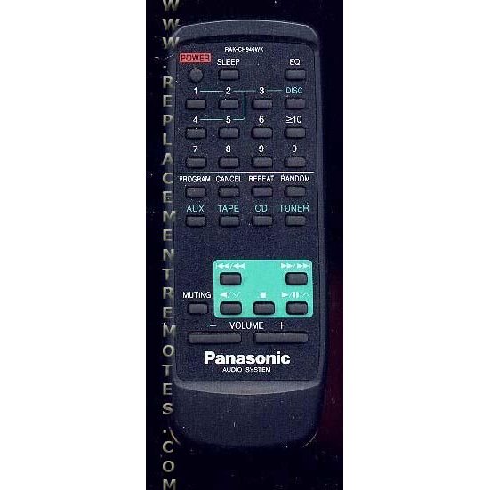 Télécommande audio Panasonic RAKCH940WK