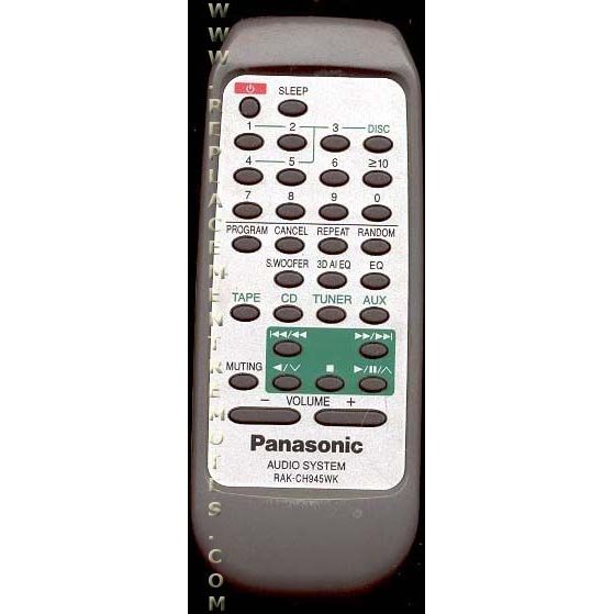 Panasonic RAKCH945WK Audio Remote Control