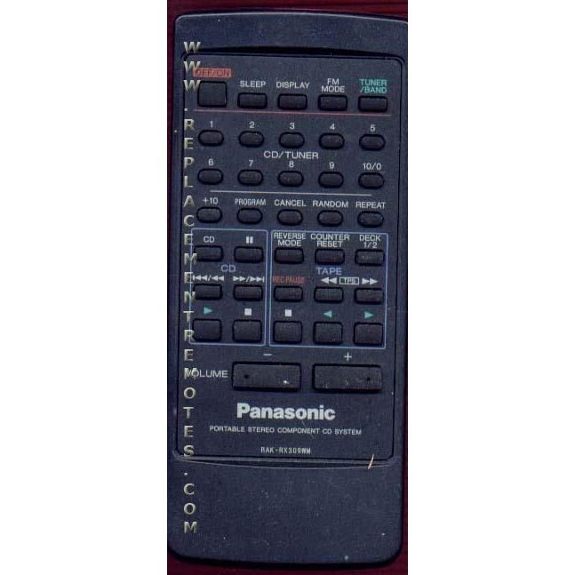 Télécommande audio Panasonic RAKRX309WM