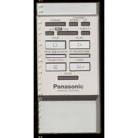 Panasonic VSQS0262 VCR Remote Control